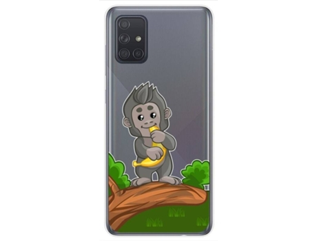 Carcasa Samsung Galaxy A71 5G TUMUNDOSMARTPHONE Dibujos Transparente Multicolor