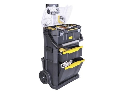 STANLEY Taller móvil modular y caja de herramientas 2 en 1