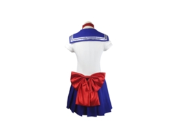 Disfraz de Sailor Moon, traje de juego de rol, conjunto completo para hombre (S)