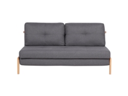 Sofá cama BELIANI Edland de Poliéster Gris 152x92x76