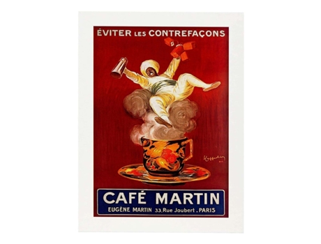 Poster NACNIC Vintage de Café Martin