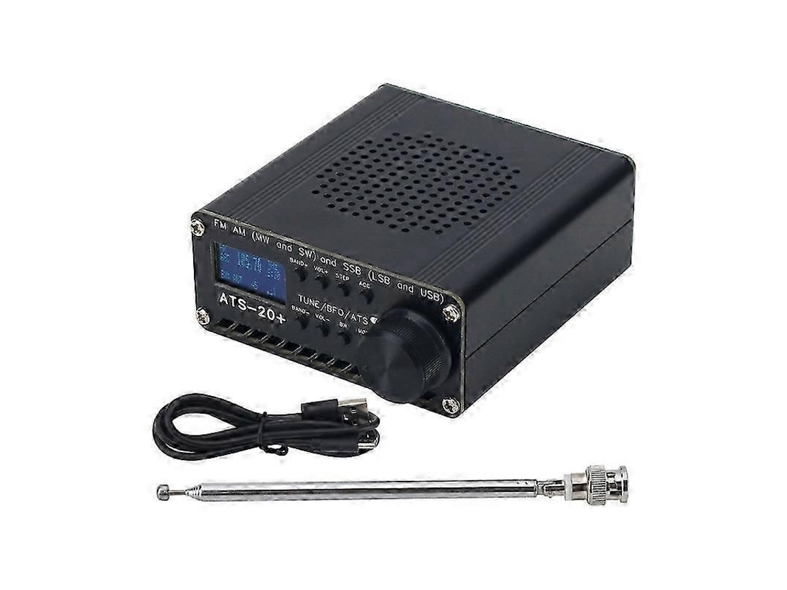 Receptor de radio portátil de metal con cobertura total GOKOCO Si4732 Receptor de radio inalámbrico