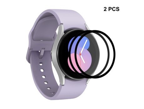 2 piezas para Samsung Galaxy Watch5 40 mm ENKAY 9H Película de reloj de vidrio templado de cobertura total