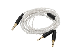 Cable De Repuesto Para Auriculares, Cobre Plateado, De 3,5 Mm A Doble Conector De 2,5 Mm, 1,2 M, Para He400s Y He-400i.