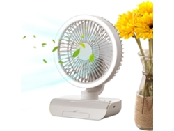 Ventilador Portátil Con Carga Usb – Ventilador Oscilante Personal 7,09 X 4,13