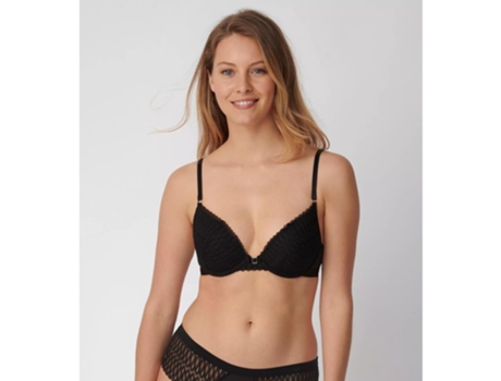 Sujetador de Mujer TRIUMPH Aura Spotlight Whu Negro (85)