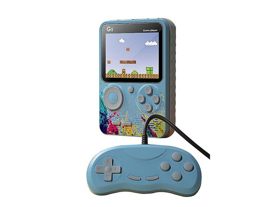 G5 Usb Mini Retro Handheld Handheld Video Game Console 3.0 Pulgadas De Pantalla Grande Incorporada Pocket Game Players 500 Juegos Clásicos