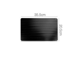 Value L 35 5X20 5X0 2Cm Bandeja Descongelación Rápida Para Tabla De Cortar Y Descongelar Carne De Pescado