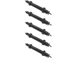5x Metal Sin Motor De 120 Mm/140 Mm Para Remolque A Escala 1/14, Coche Teledirigido A Escala 1/10 Diy