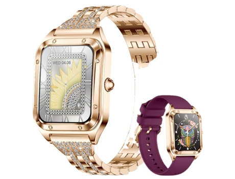 Reloj inteligente para mujer, reloj inteligente deportivo, Monitor de pista, llamada Bluetooth, reloj de marca para mujer para regalo VEANXIN