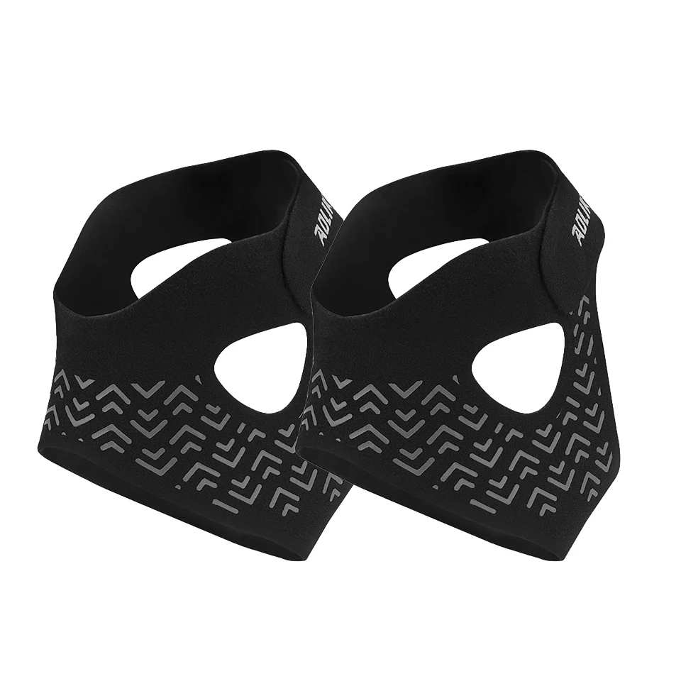 (Dos unidades, talla M) Tobilleras ultrafinas con correas de compresión bidireccionales para mayor estabilidad y prevención de esguinces.