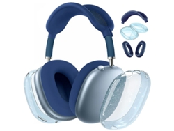 Funda Protectora Para Airpods Max, Tpu Y Silicona Transparente Y Suave, Resistente A Los Arañazos (azul Oscuro) Czhhmart