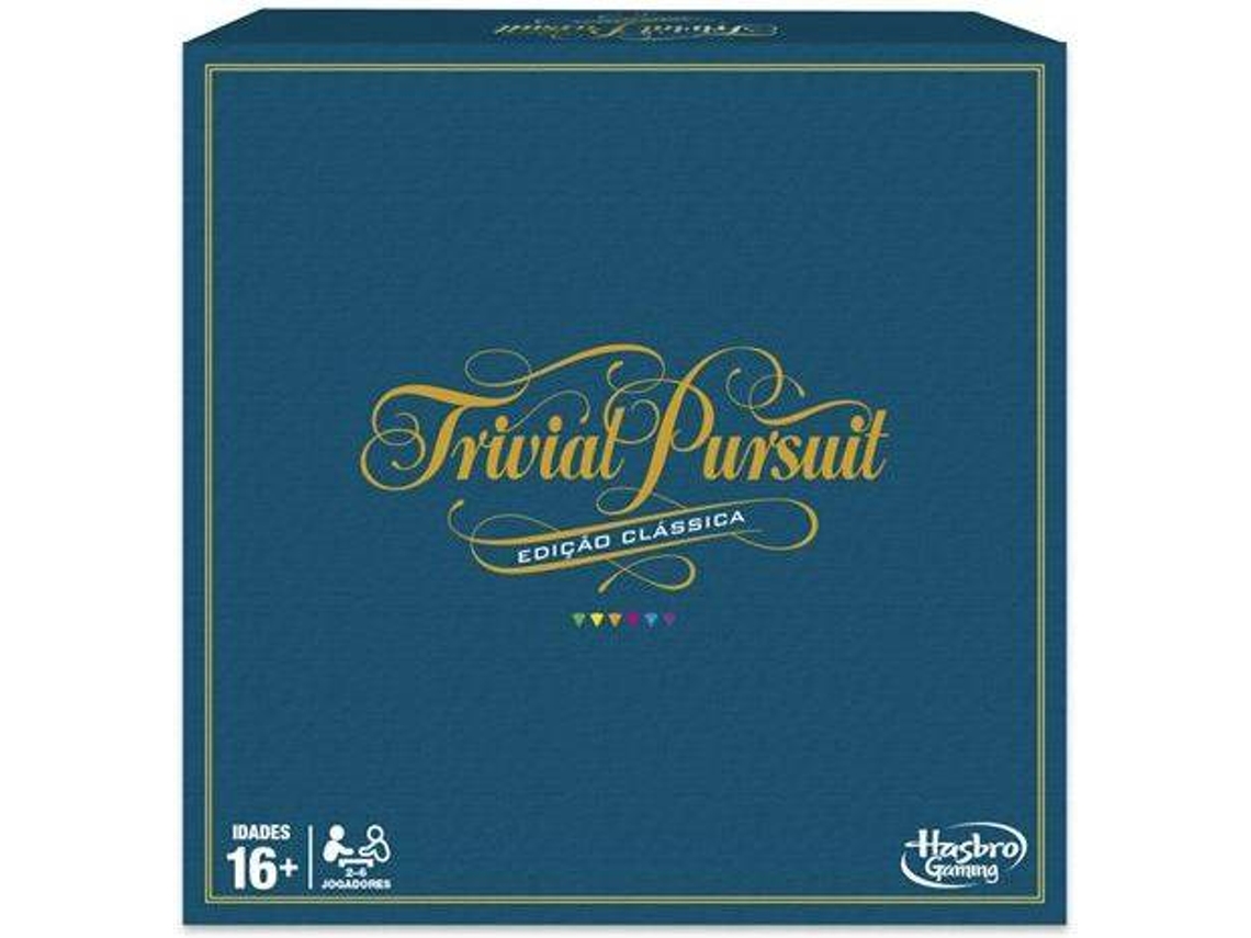 Juego de mesa HASBRO Trivial Pursuit Clássico - Hasbro (Edad Mínima Recomendada:16 Años)