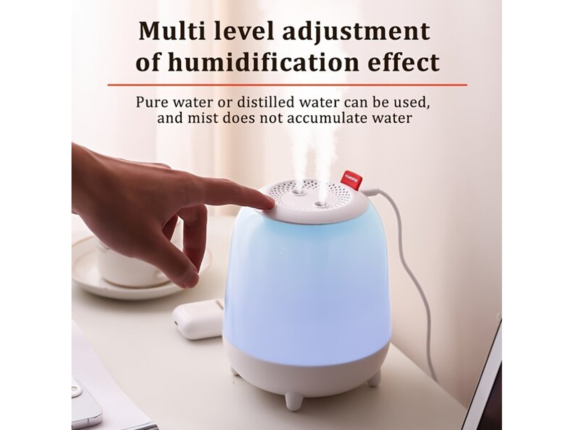 Humidificador Soundwave Dual Mist con luz nocturna. Pickifyvayotoy