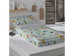 Saco Nórdico Con Relleno Estampado Infantil Cama 105 Algodón Extra suave Fabricado en España SAURUS COOL KIDS