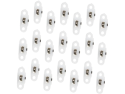 Puertas Ruedas 20 Piezas Poleas Armario Ventanas Nylon