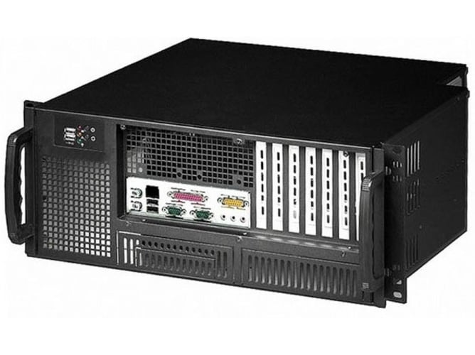 Caja PC TECHLY I-CASE MP-P4HX-BLK6 (Rack - Negro)