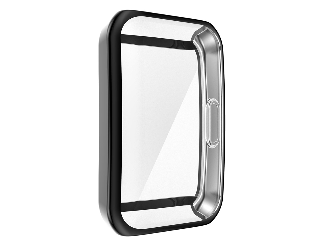 Protector De Pantalla De Visualización Y Funda Tpu De Envoltorio Completo Para Honor Huawei Band 6 7 6pro Negro