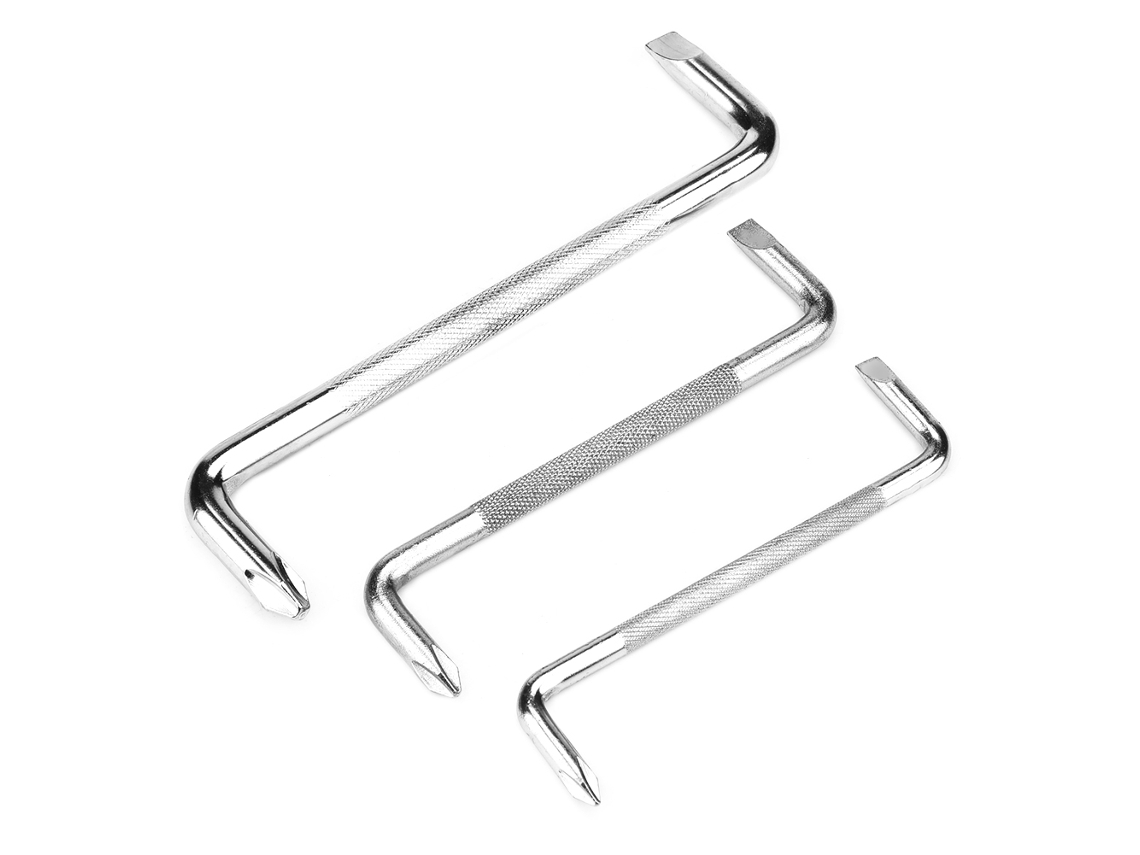 Set De 3 Destornilladores De Ángulo Recto Z Offset De Doble Cabeza