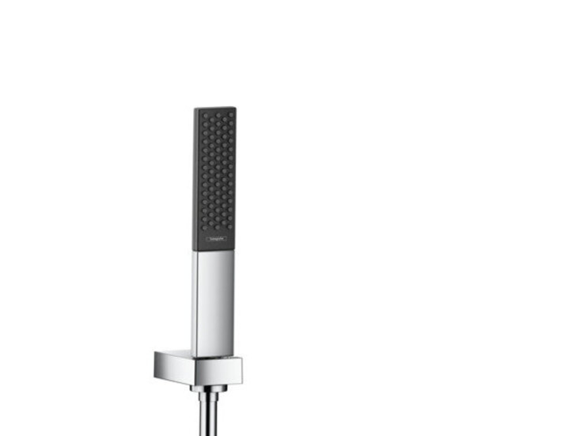HANSGROHE Rainfinity shower holder set 100 1jet con flexo de ducha 160 cm, Color: cromado