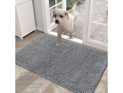 Fasst-tapete De Puerta Para Pies Sucios De Perro, Absorbe Humedad Y Suciedad, Antideslizante Lavable, Microfibra Secado Rápido