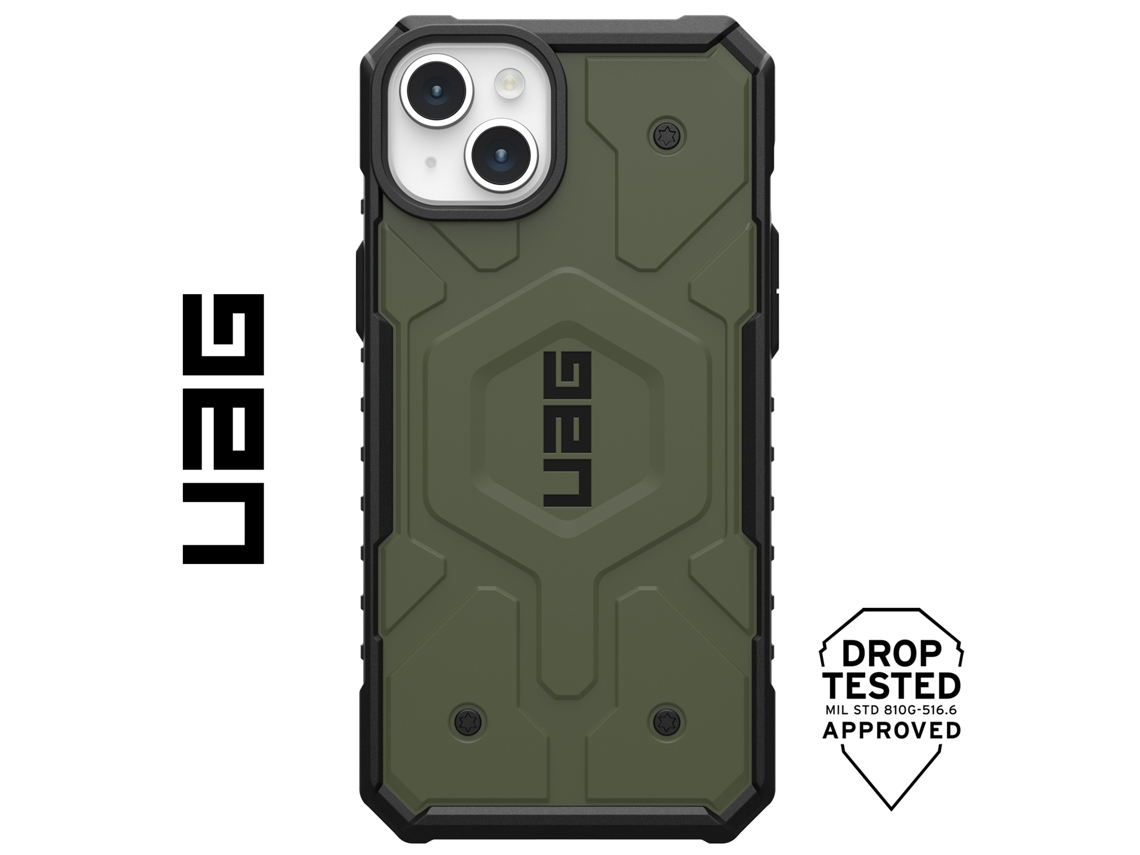 Funda para iPhone 15 Plus UAG Silicona Verde