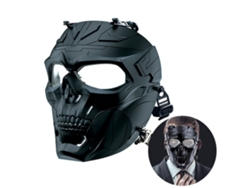 Máscara de esqueleto CS Halloween Cosplay Juego Bioquímica