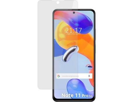 Protector de Pantalla Xiaomi Redmi Note 11 Pro / 11 Pro 5G TUMUNDOSMARTPHONE Hidrogel