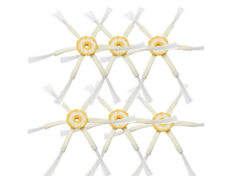 6X cepillos laterales para Irobot Roomba 500/600/700 Series 560 630 760 aspiradora cepillo lateral herramientas de limpieza del hogar