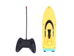 Dan26-barco De Control Remoto Rc 2.4ghz 10km/h Alto Velocidad Con Motores Duales Juguete Para Niños Y Adultos Amarillo