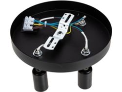 Lámpara de techo LED con cuatro bombillas, modelo sencillo, sin fuente de luz, para uso interior. SFUSHOS