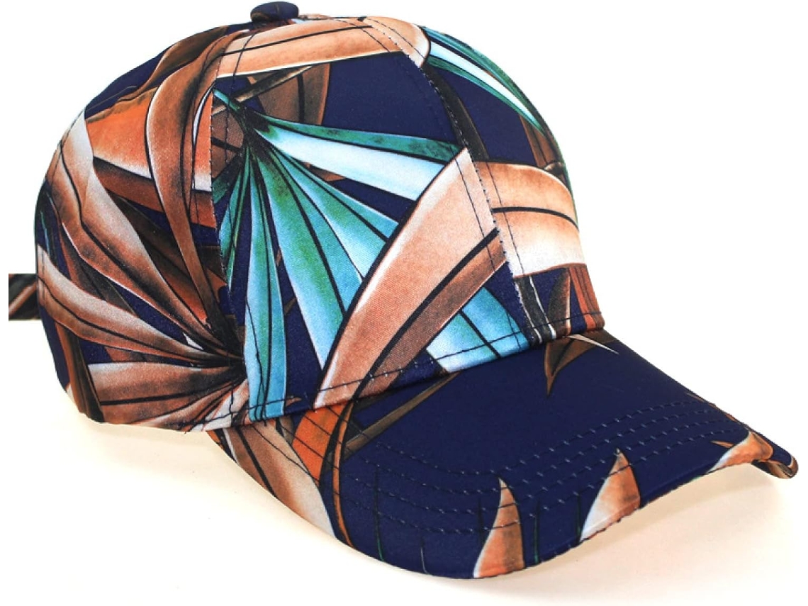 Gorra de béisbol de algodón ajustable para mujer con abertura para coleta | Sin marca