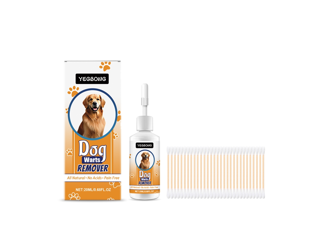 Líquido eficaz para eliminar verrugas en mascotas.