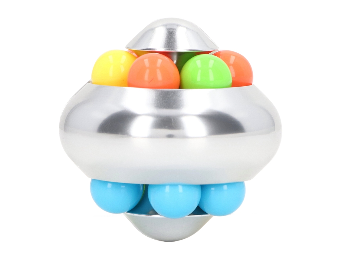 Ats-juguete De Rotación De Bolas Puzzle Para Adultos Y Adolescentes, Antiestrés Portable, Juguete De Perlas Giratsorias Para Hogar Y Oficina Platsa