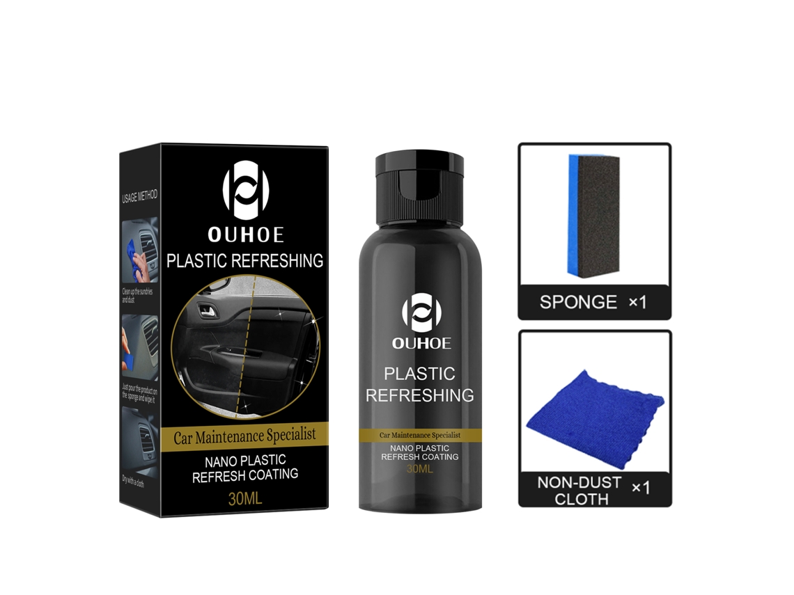 Agente restaurador de paneles de plástico para automóviles Ouhoe, 30 ml
