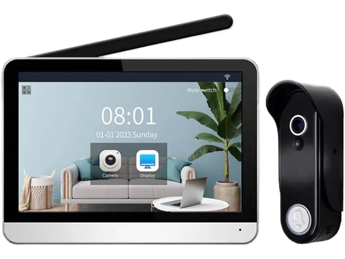 Sistema De Interfono Vídeo Sin Filtro Inteligente 1080p Para Maison Et Appartement
