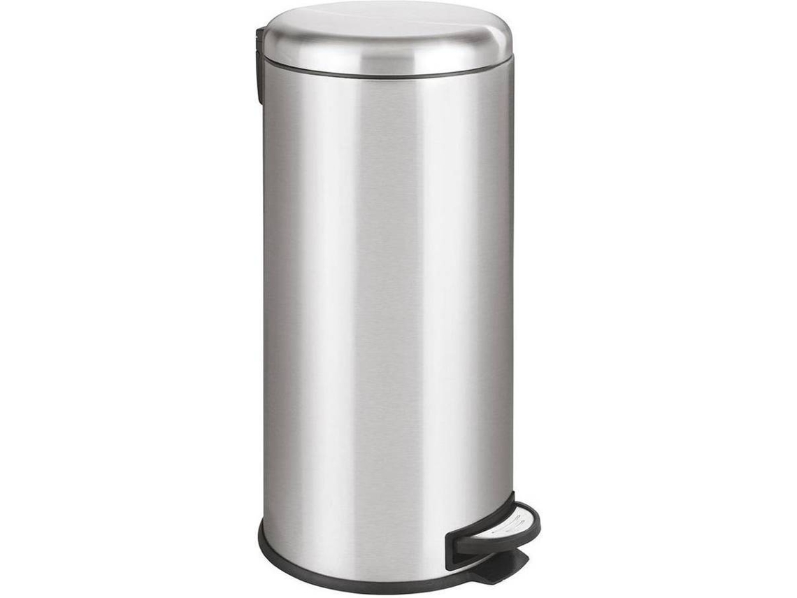 Cubo de Basura KITCHEN MOVE (Plateado Mate - Acero Inoxidable - 30 L)