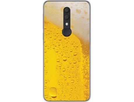 Carcasa Alcatel 1X (2019) TUMUNDOSMARTPHONE Cerveza Multicolor