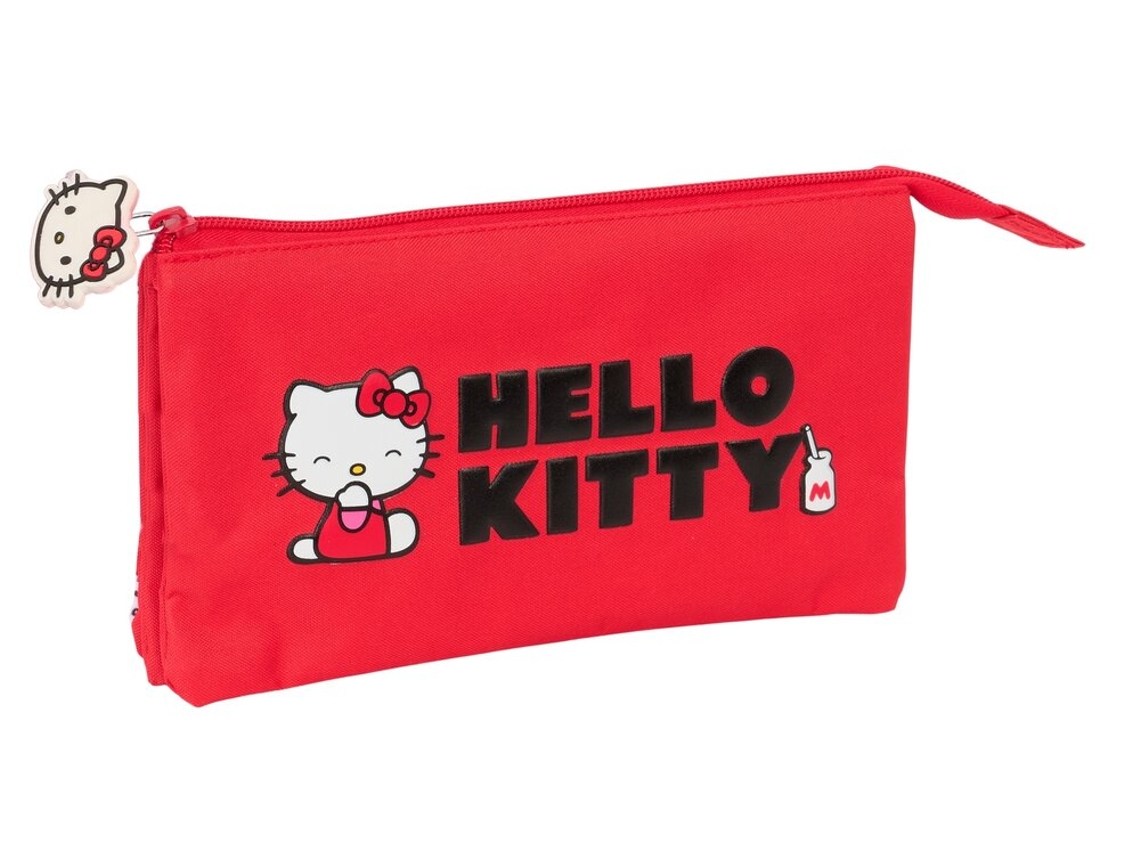 Estuche Triple HELLO KITTY Iconic (22 x 3 x 12 cm)