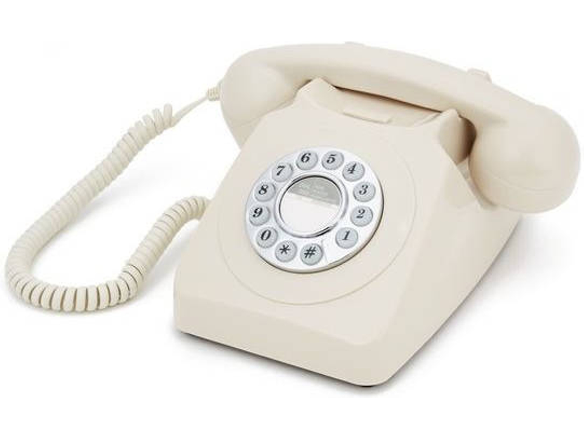 Teléfono GPO RETRO 746 Con Cable Negro