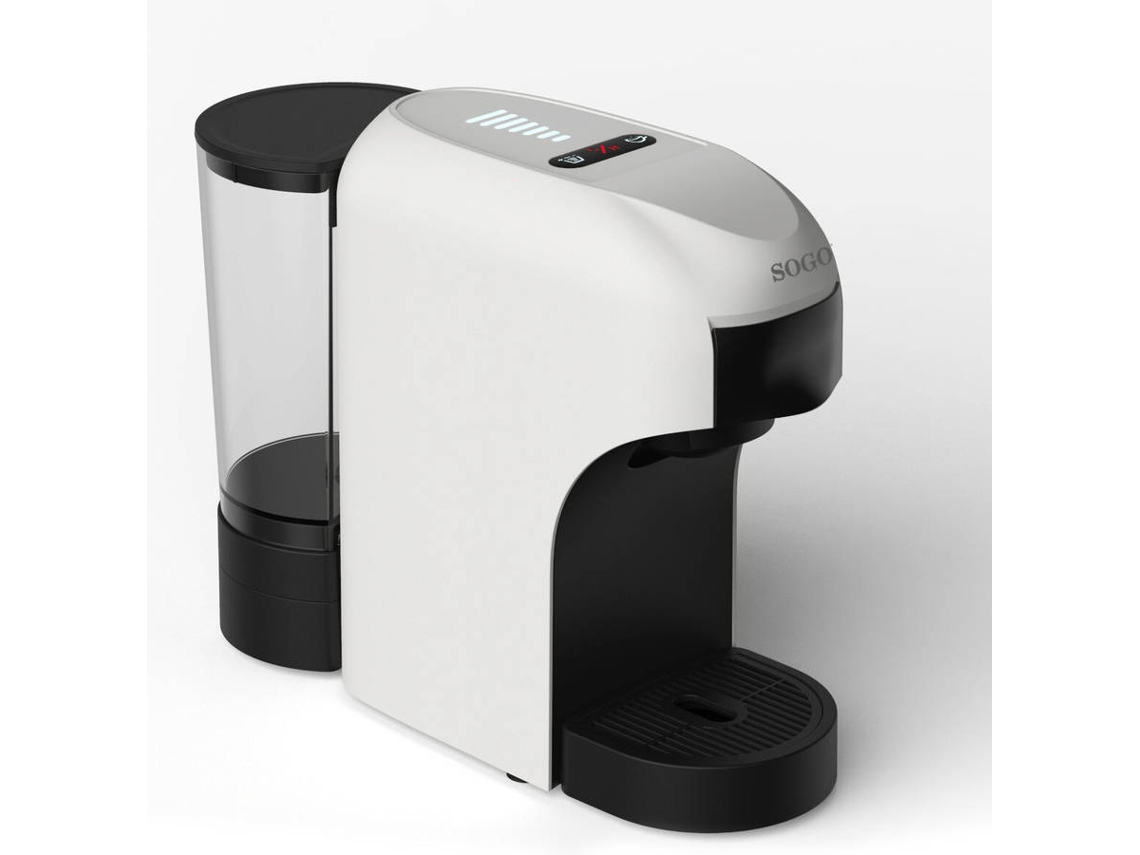 Cafetera de Cápsulas SOGO CAF-SS-7655 4 en 1 (Blanco)