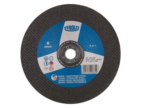 Discos de Rebarbar Acero TYROLIT Basic A30 125X6Mm 50011620