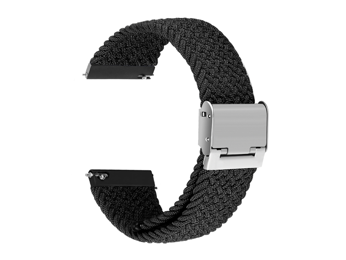 Correa Pulsera Trenzada Flexible para Ticwatch Pro 3 Gps Negro
