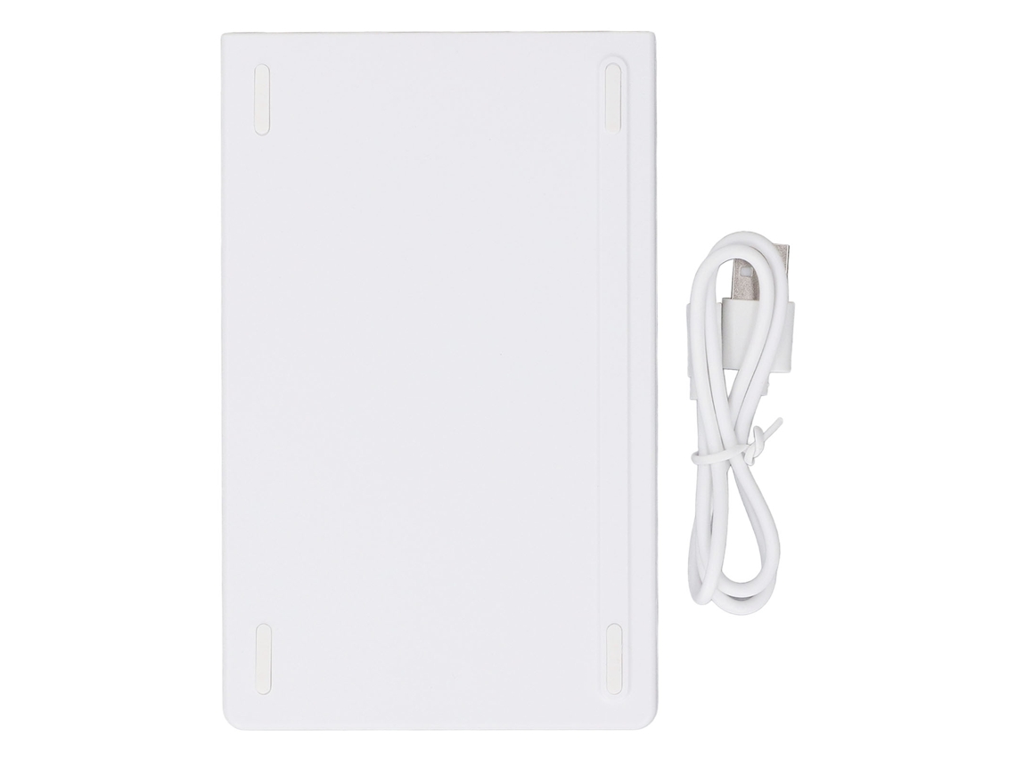 Teclado Magnético Portátil Ultradelgado Y Recargable Bluetooth 5.0 Plegable Para Android Y Windows (blanco)