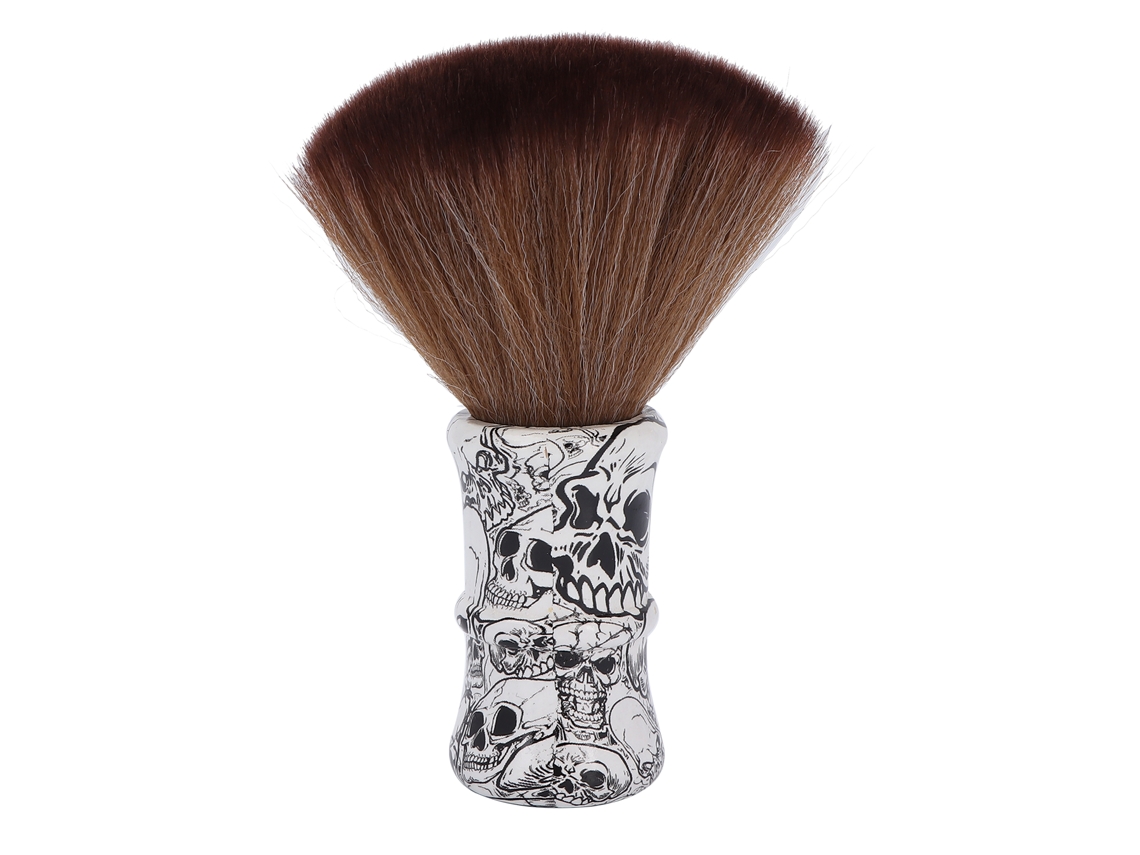 HYMNORA Cepillo de Afeitar Suave de Nailon Cepillo para Barba con Mango de Madera para Hombres