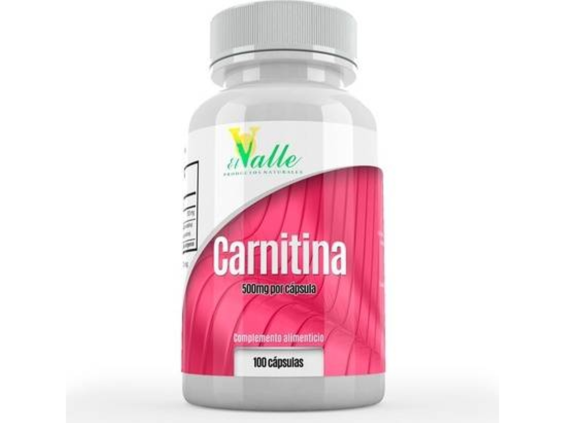 Complemento Alimentar EL VALLE L-Carnitina (100 cápsulas de 726mg)