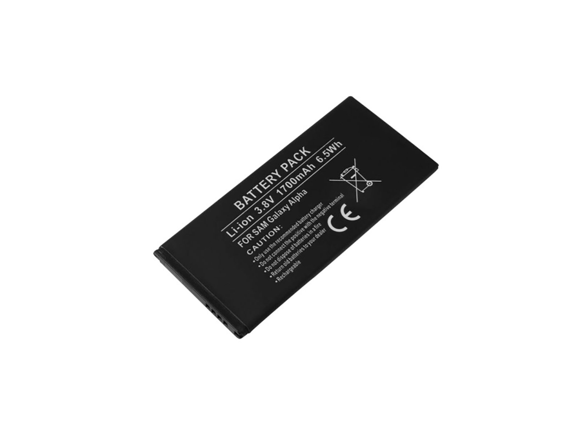 Batería para Samsung Galaxy Alpha Li Ion 3.8v 1700mah Avizar