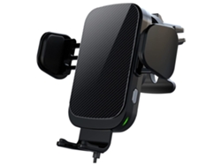 Cargador Carro Sem Carregamento Rápido Qi Sensor YIZHOOD Negro