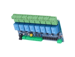 Módulo De Placa De Salida De Relé De Baja Potencia De 8 Canales Y 12 V, Componente Electrónico Portátil.