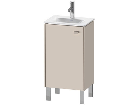 Mueble DURAVIT Brioso bajo lavabo vertical 44,0 x 31,0 cm 1 puerta abatible a la izquierda 1 estante de cristal para lavabo Viu 073345